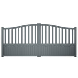 SkyView Elite | Aluminium Partial Privacy Driveway Gate