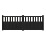 OpenSky | Aluminium Partial Privacy Open-Top Driveway Gate