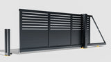 Automatic Cantilever Sliding Gate (Half Slat Main)