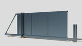 Automatic Cantilever Sliding Gate (Full Horizontal Infill Main)