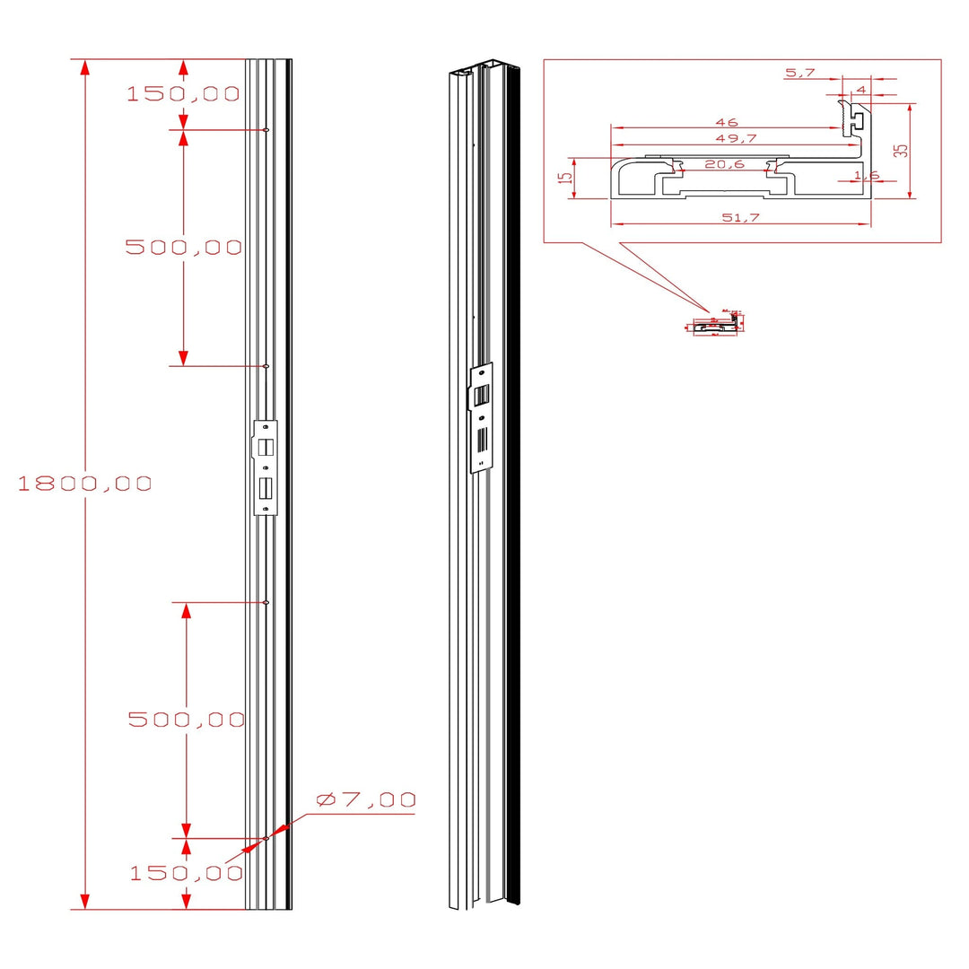 Full Length Lock Keep Receiver