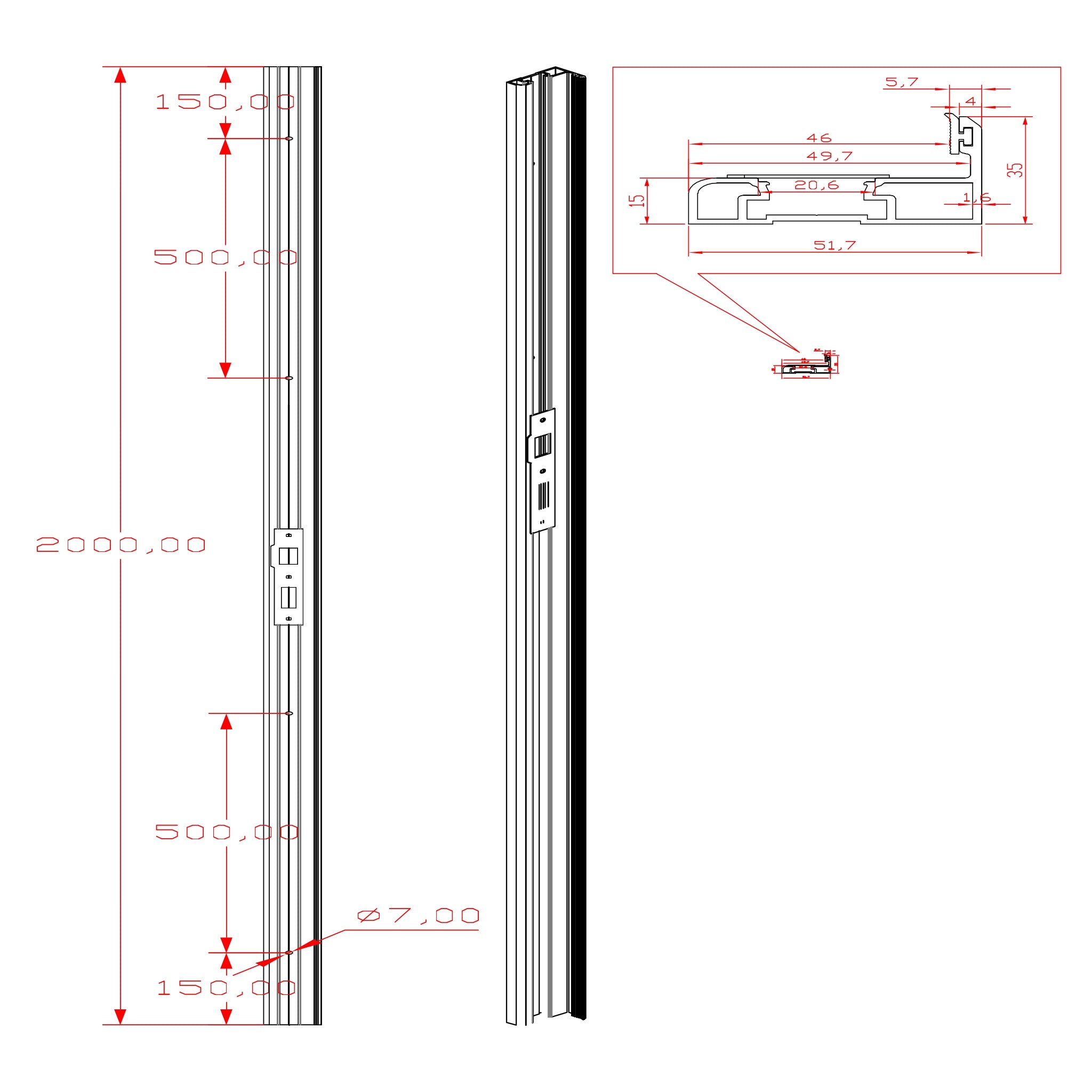 Full Length Lock Keep Receiver