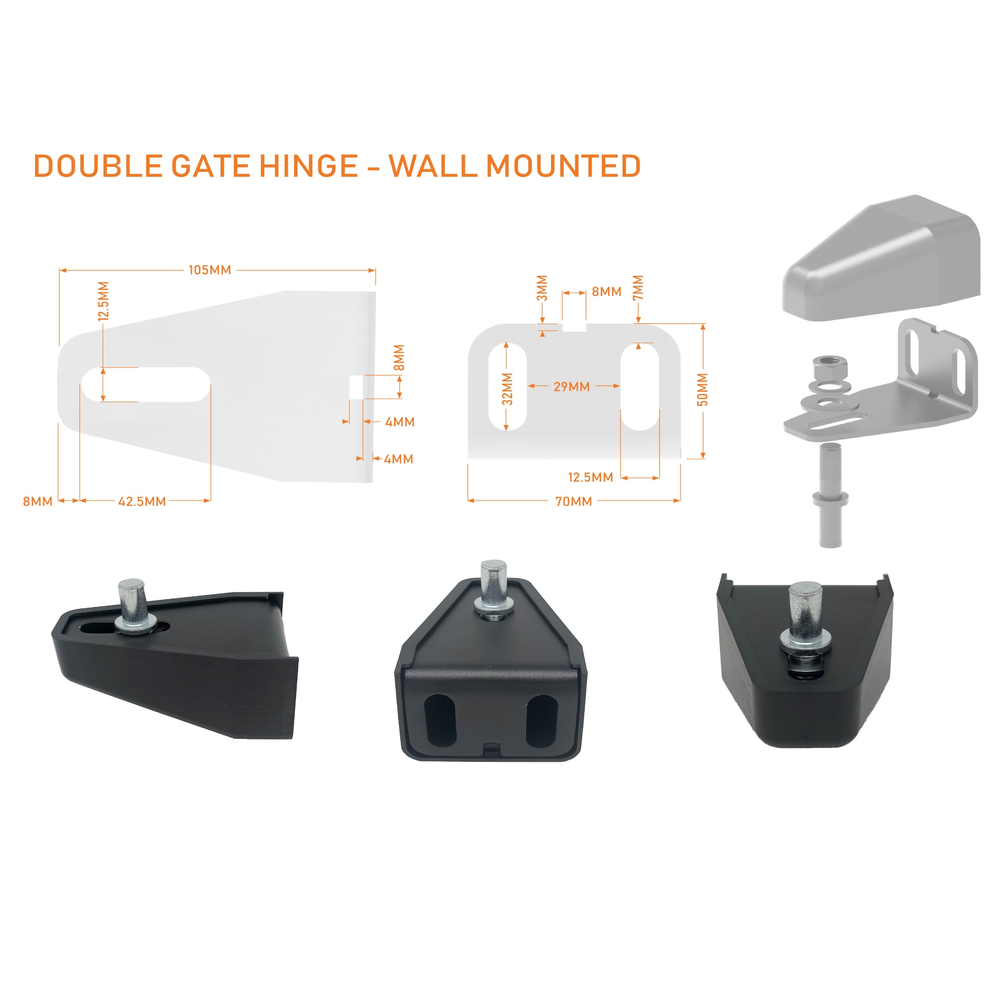 Wall Mounted Hinge
