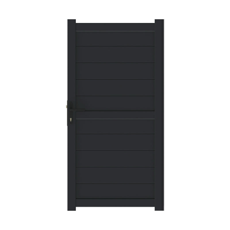 HorizonLine | Aluminium Horizontal Slat Garden Gate
