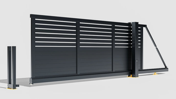 Cantilever Sliding Gate (Partial Privacy)