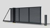 Manual Cantilever Sliding Gate (Full Open Slat Main)