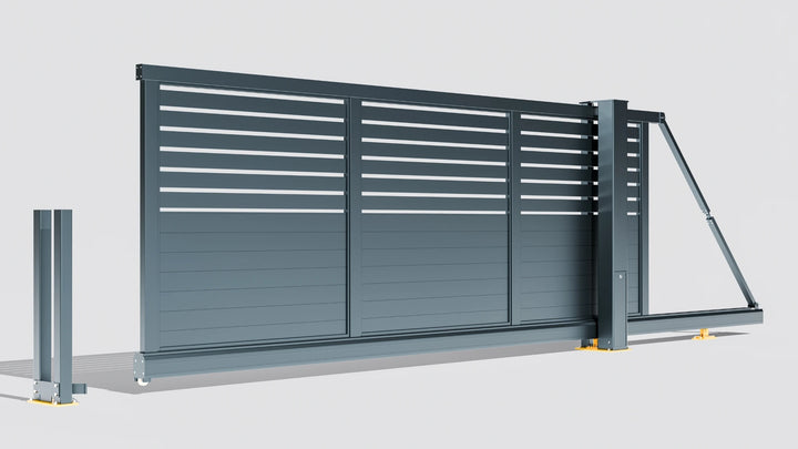 Cantilever Sliding Gate (Partial Privacy)