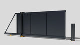 Manual Cantilever Sliding Gate  (Full Horizontal Infill Main)